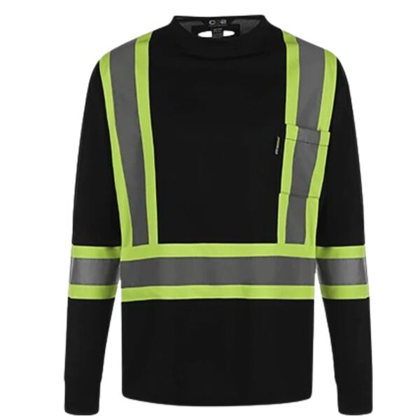 Lookout - Adult Long Sleeve Hi-Vis T-Shirt Thumbnail