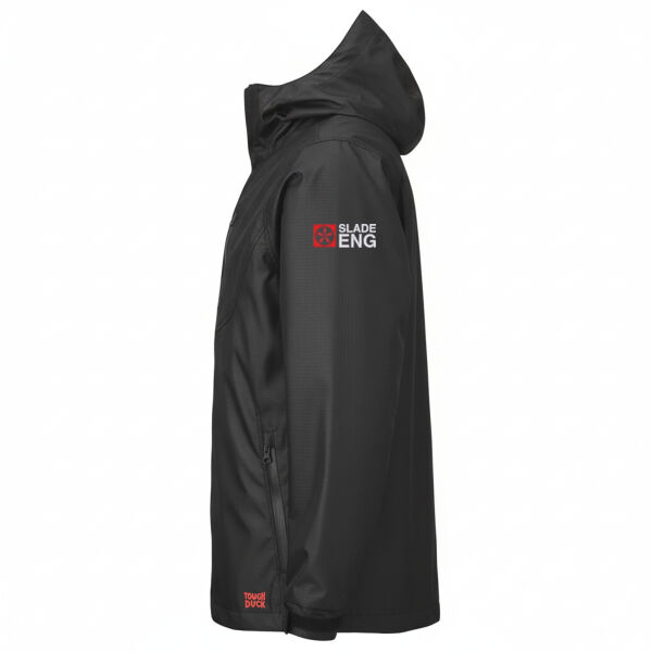 Embroidered Waterproof Breathable Ripstop Rain Jacket Thumbnail