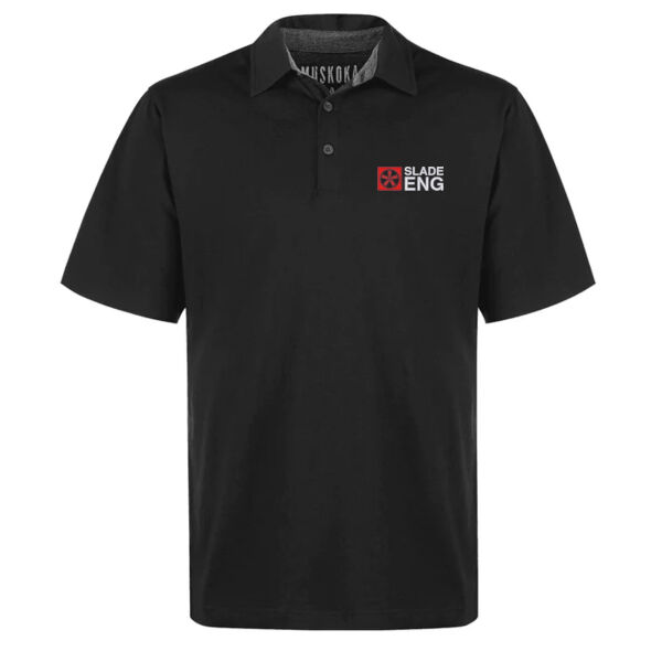 Embroidered Men's Cotton/Poly Jersey Polo  Thumbnail