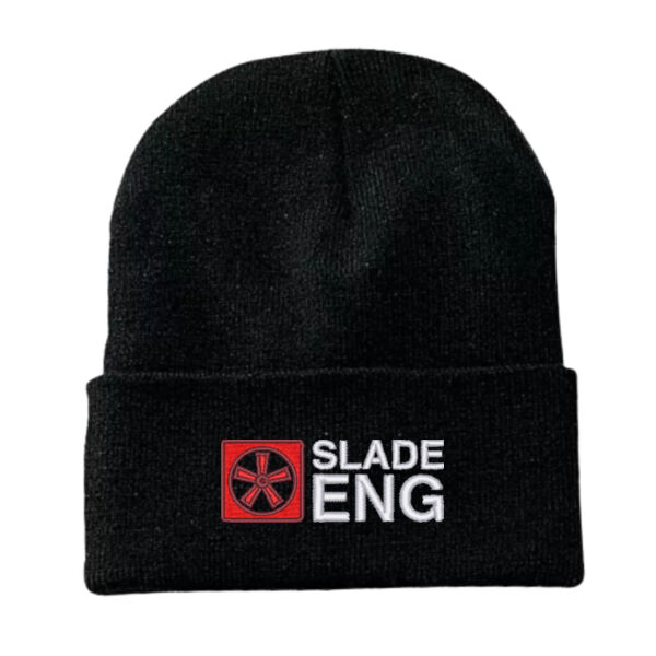 Embroidered Knit Cuff Toque  Thumbnail