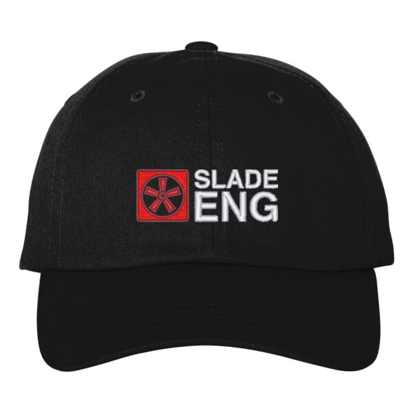 Embroidered Cotton Twill Dad Cap Thumbnail